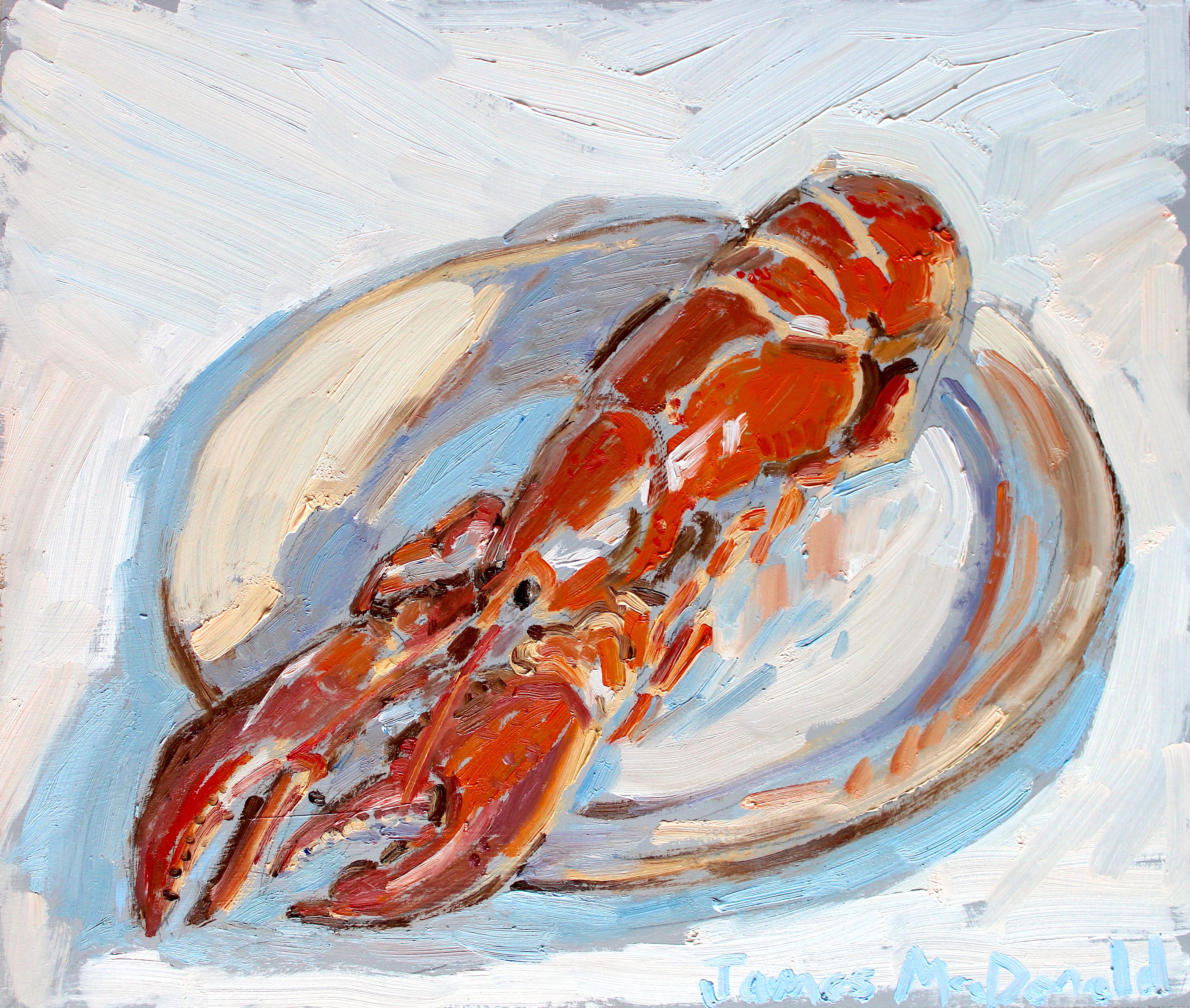 'Lobster' by artist James MacDonald